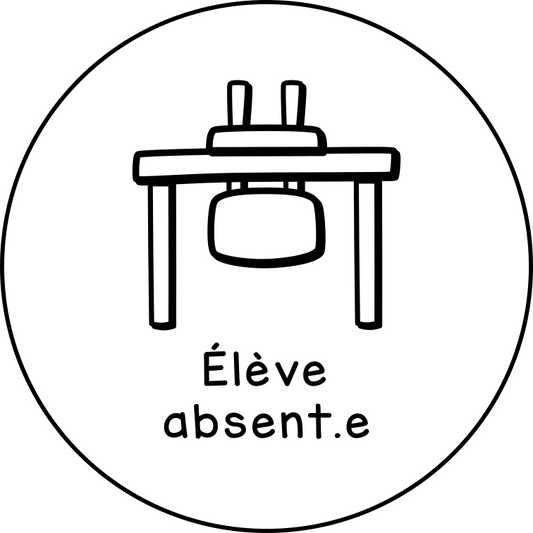Élève absent.e