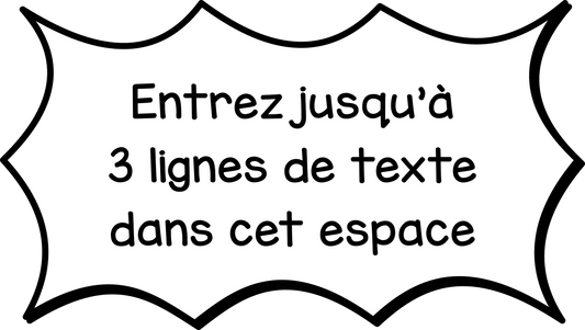 Comic Burst (bespoke message)