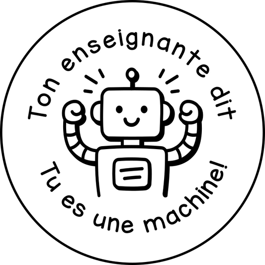 Tu es une machine!