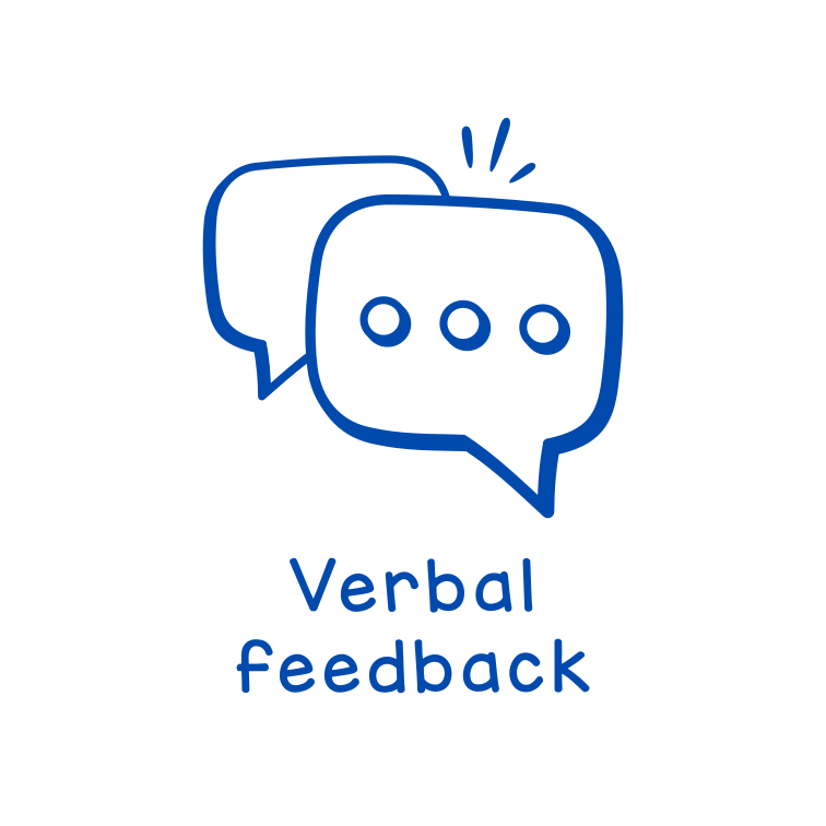 Verbal feedback