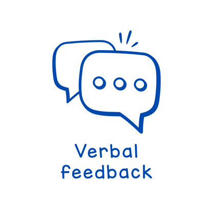 Verbal feedback