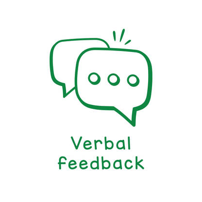 Verbal feedback