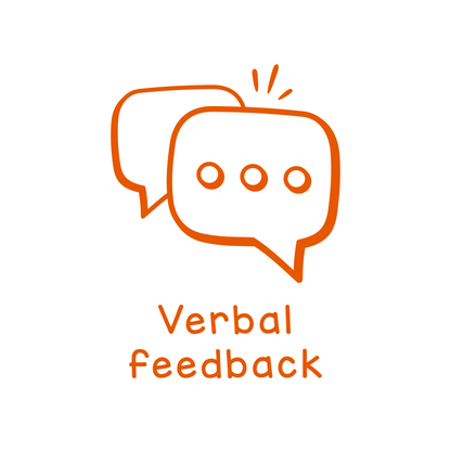 Verbal feedback