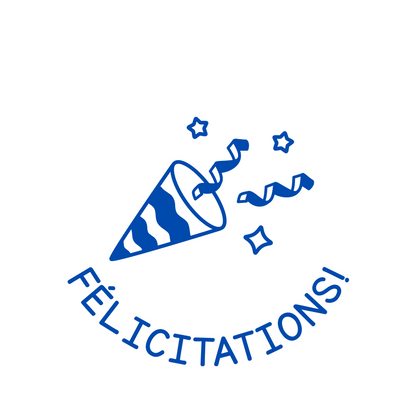 FÉLICITATIONS!