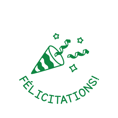 FÉLICITATIONS!